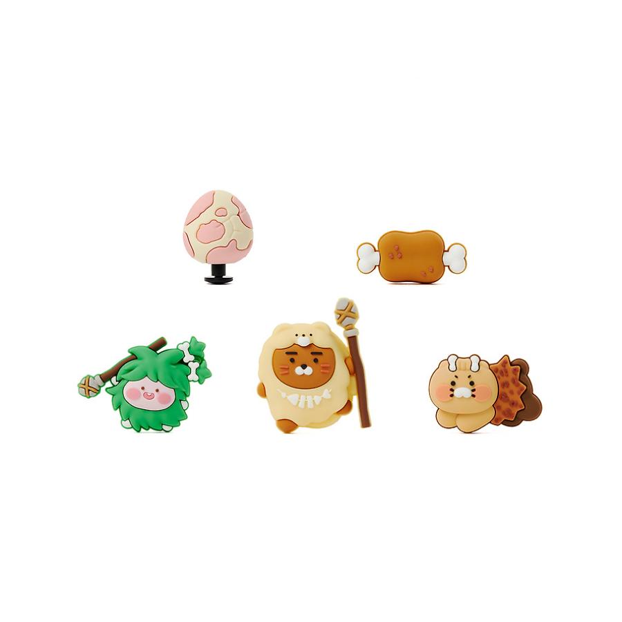Kakao Friends - WOOGA CHOON Silicon Charm Set (Friends)