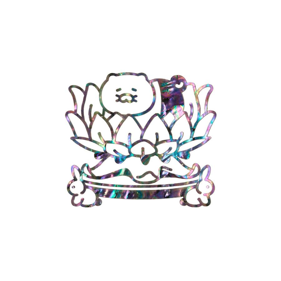 MU:DS x Kakao Friends - Celadon Incense Burner Natural Mother-of-Pearl Sticker (Choonsik)