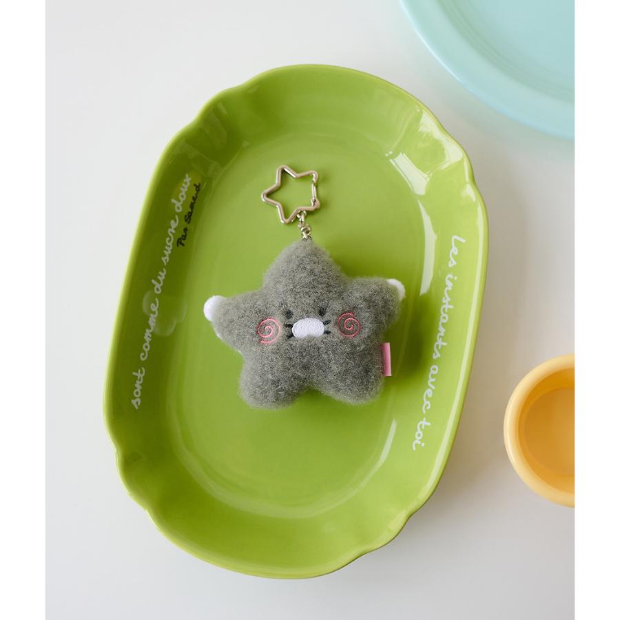 Kakao Friends - Choonsik Byeolnan Gray Star Doll Keyring