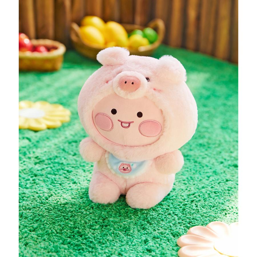 Kakao Friends - FRIENDZOO Pig Plush Doll (Little Apeach)