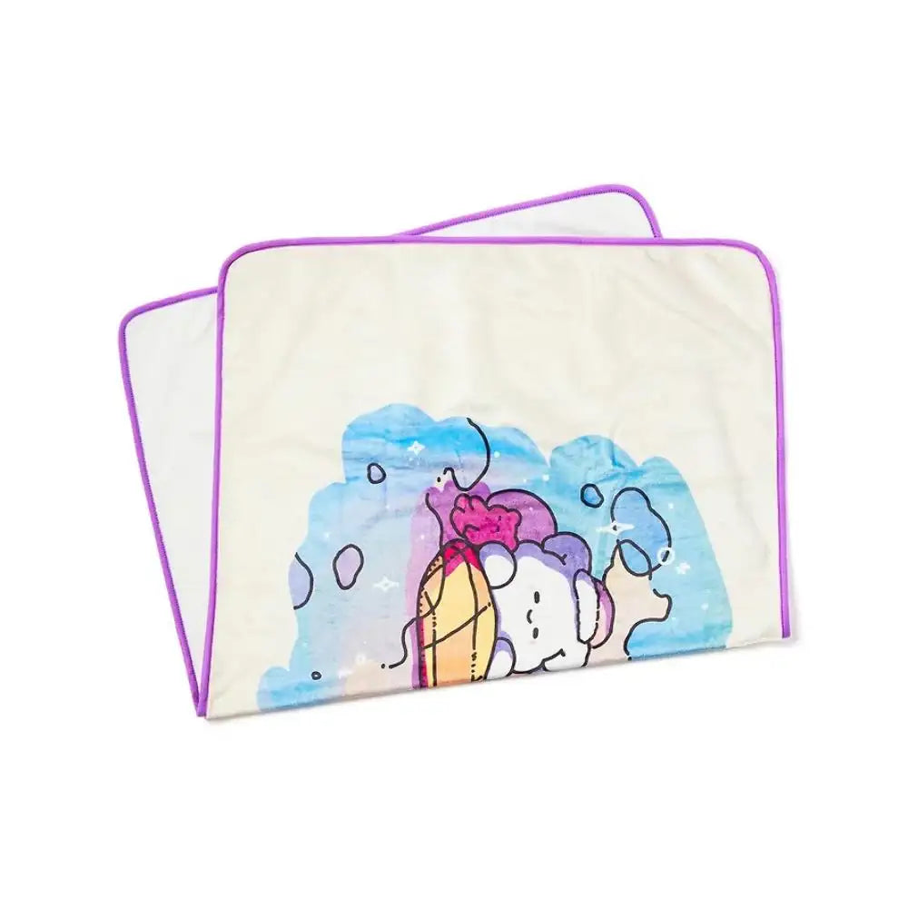 Kakao Friends - Cute Bear Good Night Blanket - Kakao Friends - Home & Living, Accessories - Harumio