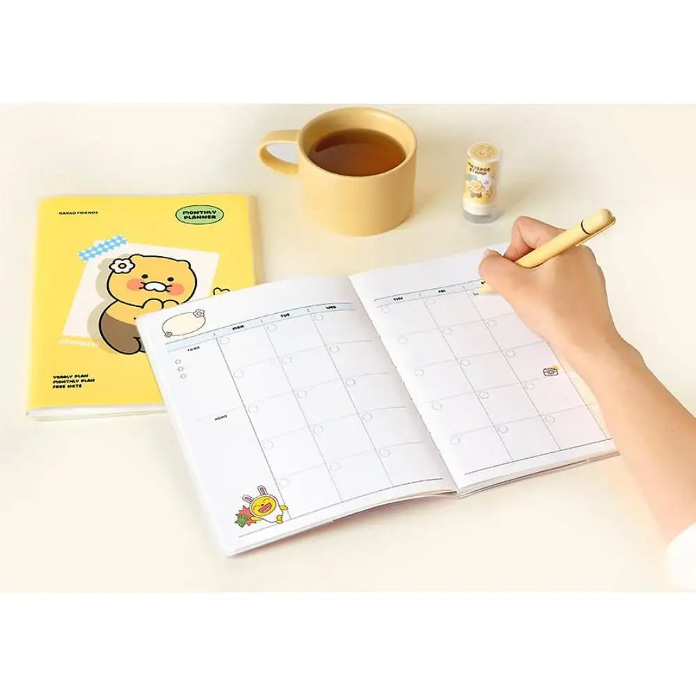 Kakao Friends - Seichee's A5 Monthly Planner - Kakao Friends - Planner - Harumio
