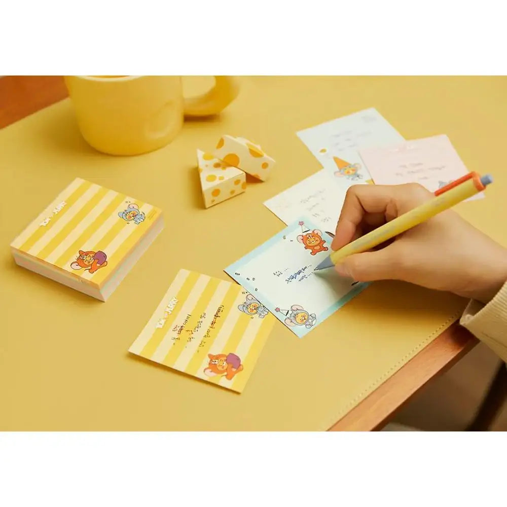 Tom and Jerry x Kakao Friends - Ryan & Choonsik Rice Cake Memo - Kakao Friends - Memo Pad - Harumio