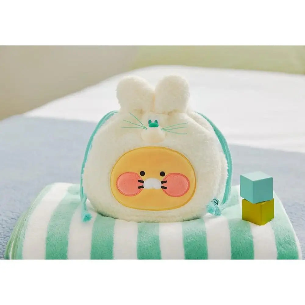 Apricot Studios x Kakao Friends - Choonsik Face Pouch - Kakao Friends - Pouch - Harumio