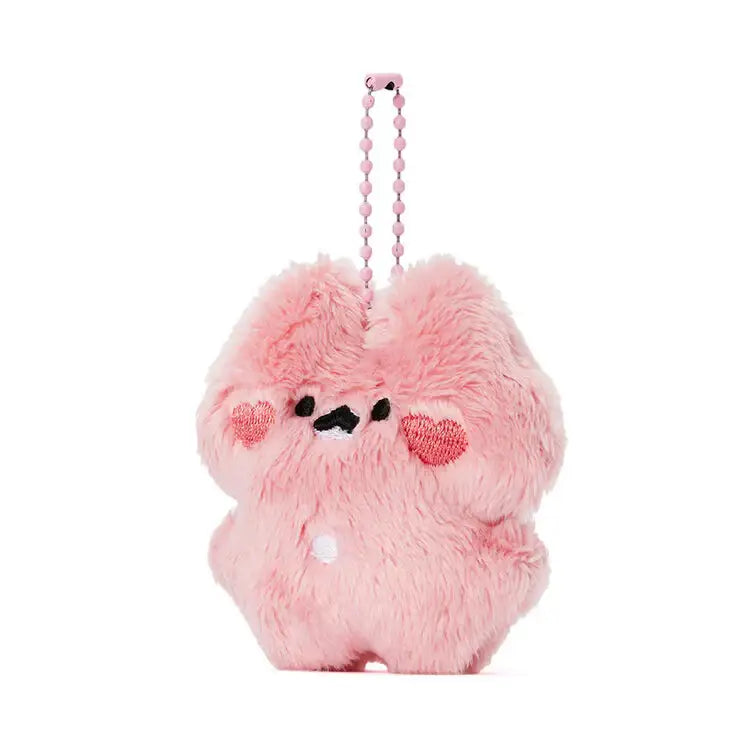 Kakao Friends - Ddoangzzi Pingto Ball Heart Doll Keyring