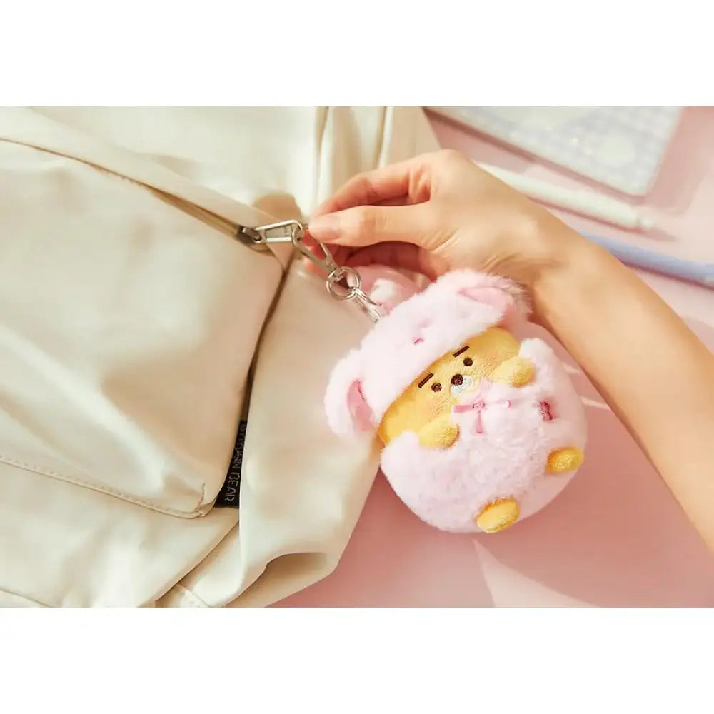 Kakao Friends - Pink Blossom Doll Keyring & Photo Card Set - Kakao Friends - Keyring - Harumio