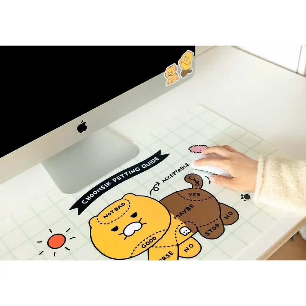 Kakao Friends - Choonsik Ordinary Desk Mat - Kakao Friends - Desk Mat - Harumio