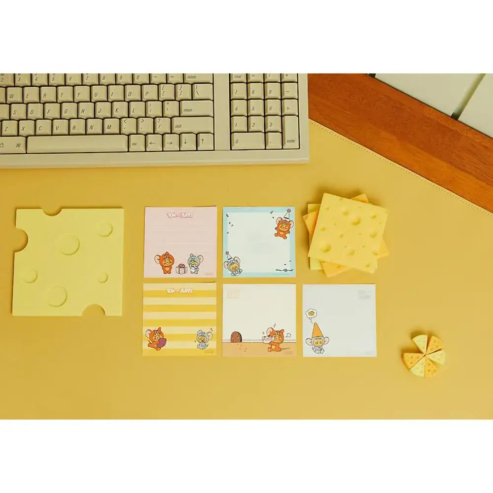 Tom and Jerry x Kakao Friends - Ryan & Choonsik Rice Cake Memo - Kakao Friends - Memo Pad - Harumio