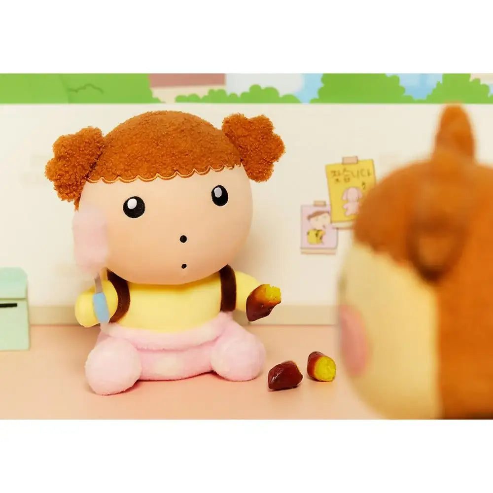 Maru Is a Puppy x Kakao Friends - Maru Sitting Plush Doll - Webtoon Friends - Plush Doll - Harumio