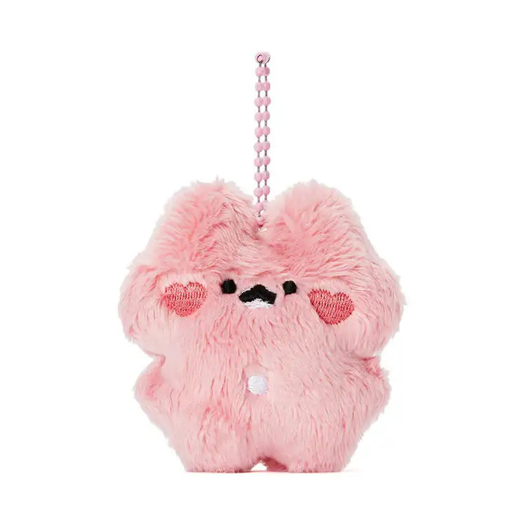 Kakao Friends - Ddoangzzi Pingto Ball Heart Doll Keyring