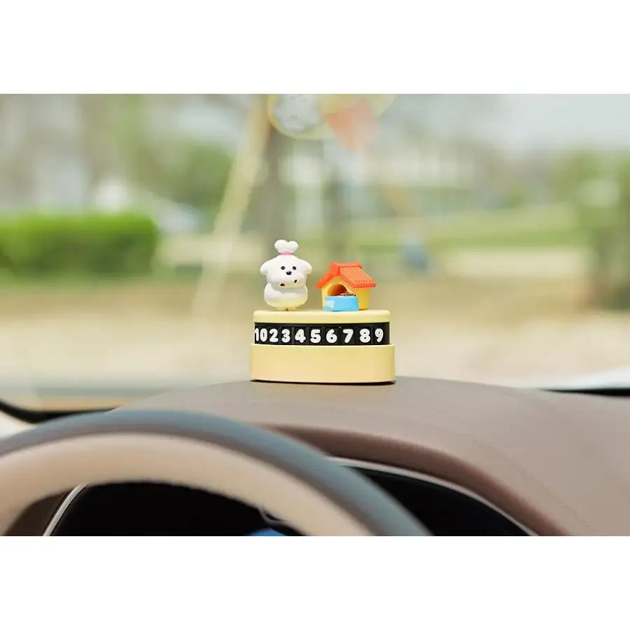 Kakao Friends - Malti-jjo Security Phone Number Plate - Kakao Friends - phone number plate - Harumio