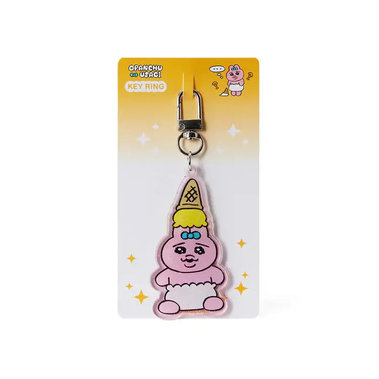 Kakao Friends - Punkyu Rabbit Ice Cream Full Body Key Ring