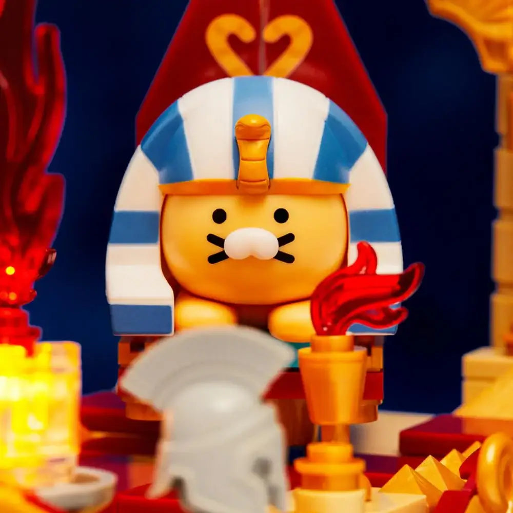 Kakao Friends - Choonsikverse Parade Pharaoh Brick Figure - Kakao Friends - Brick Figure - Harumio