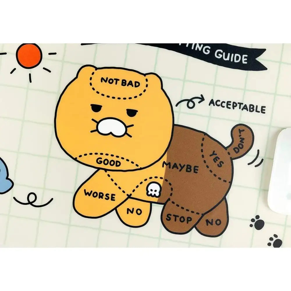 Kakao Friends - Choonsik Ordinary Desk Mat - Kakao Friends - Desk Mat - Harumio