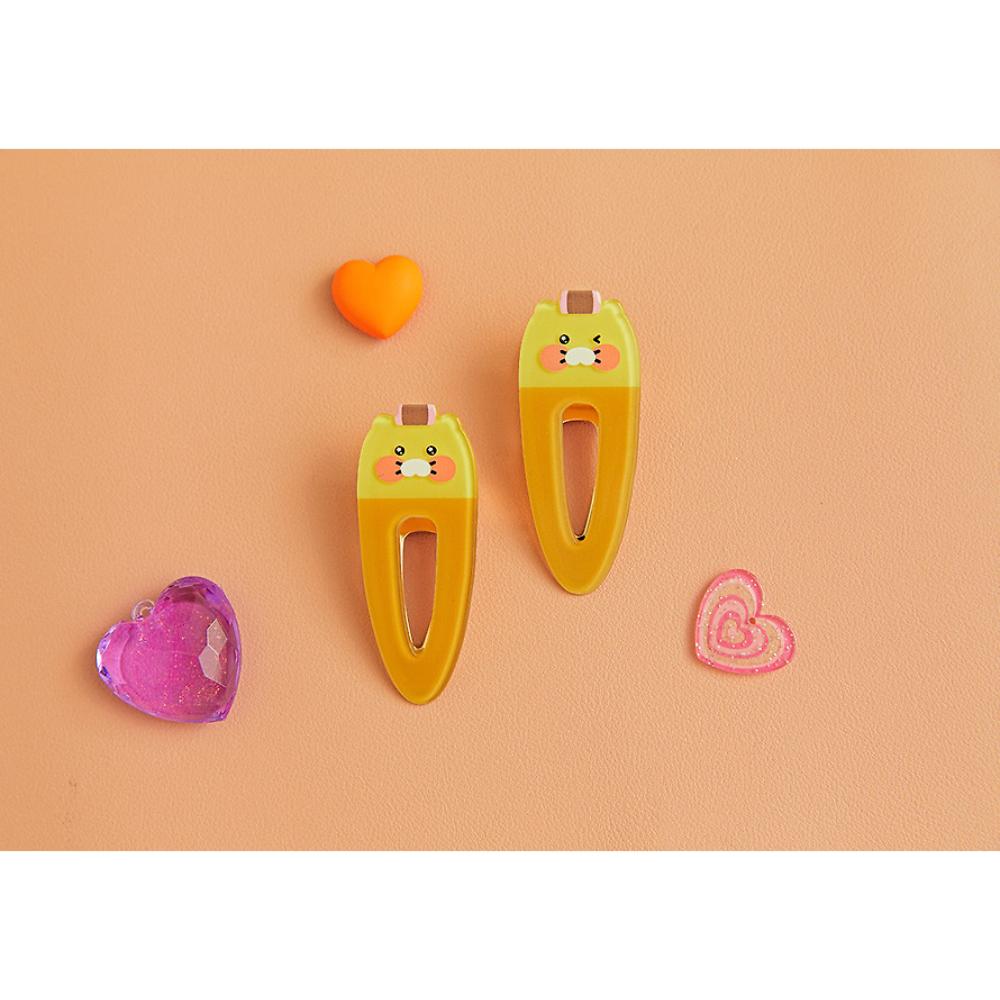 Kakao Friends - Savage Choonsik Clip Hairpin 2P Set