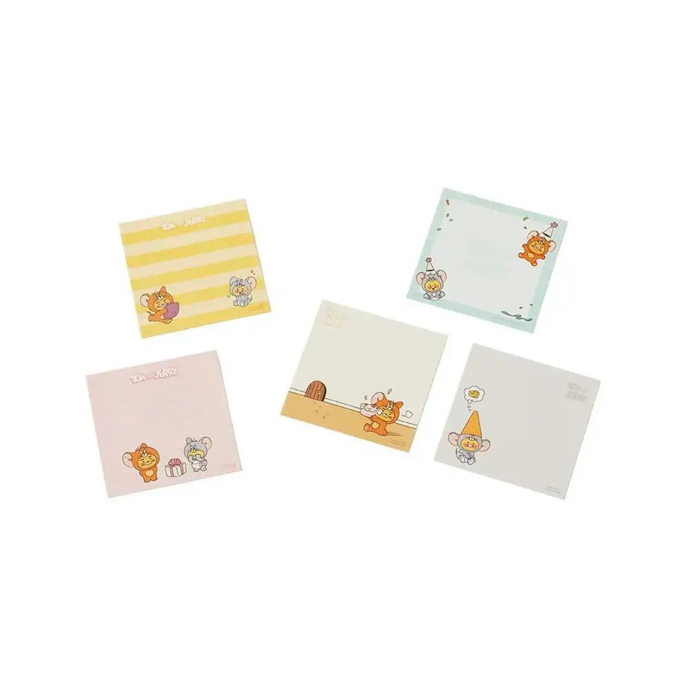 Tom and Jerry x Kakao Friends - Ryan & Choonsik Rice Cake Memo - Kakao Friends - Memo Pad - Harumio
