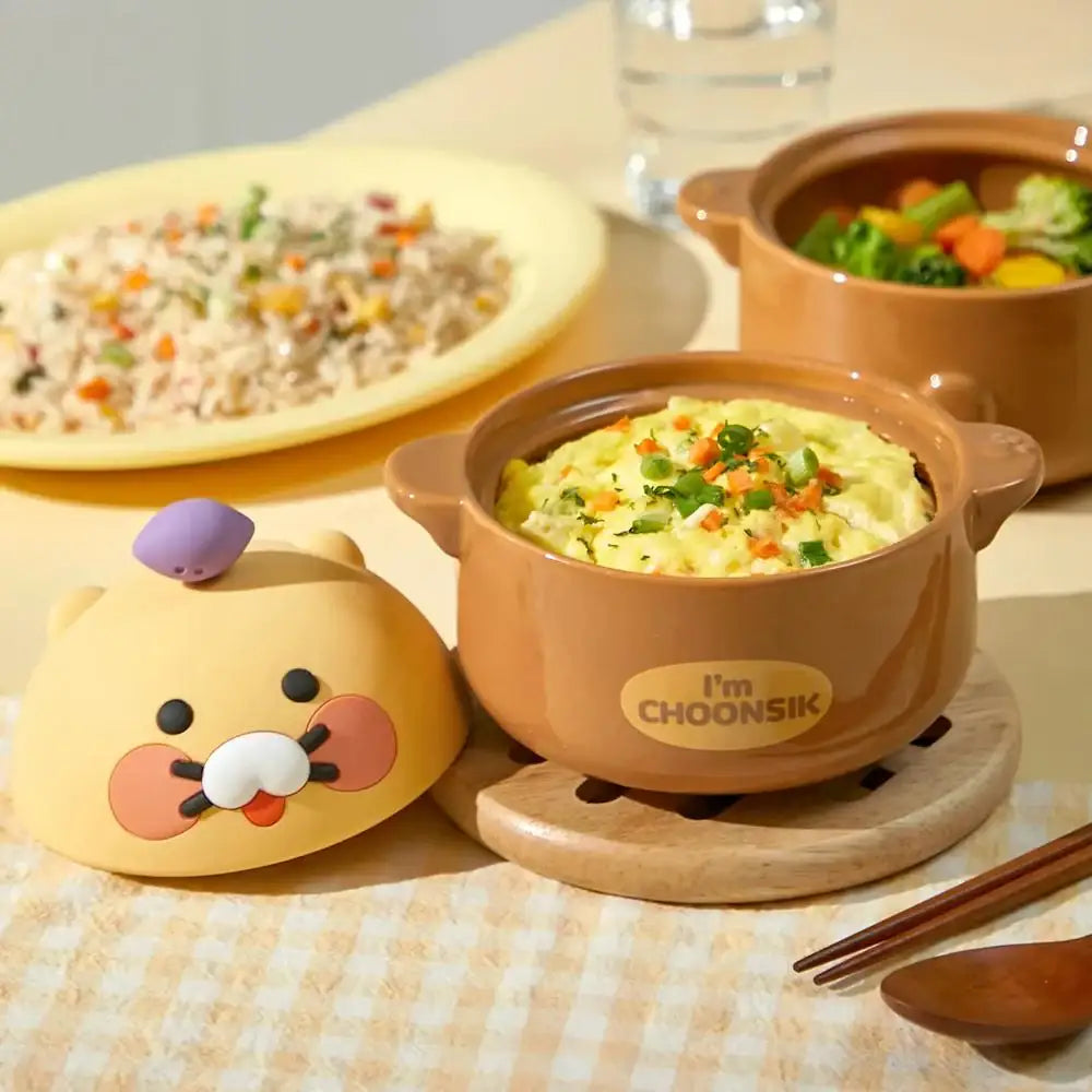 Kakao Friends - Choonsik Microwave Container - Kakao Friends - Container - Harumio