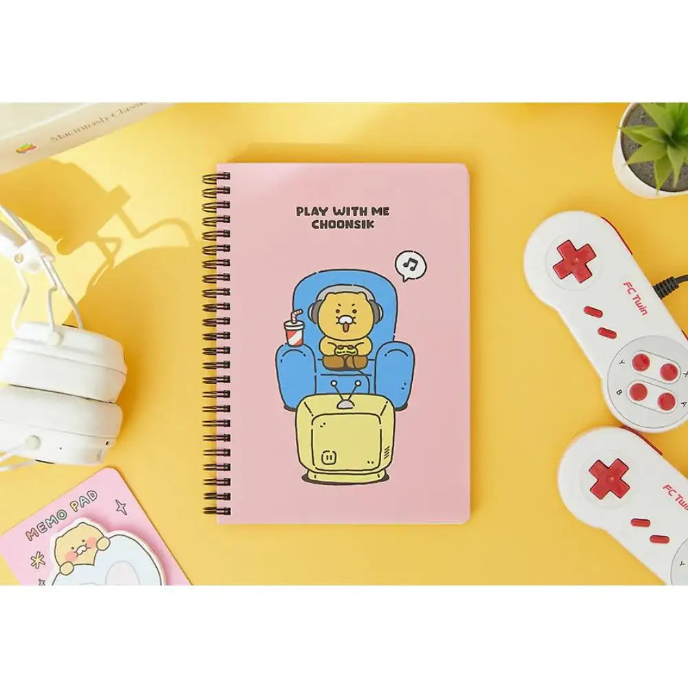 Kakao Friends - Play With Me Choonsik Daily Notebook - Kakao Friends - Notebook - Harumio