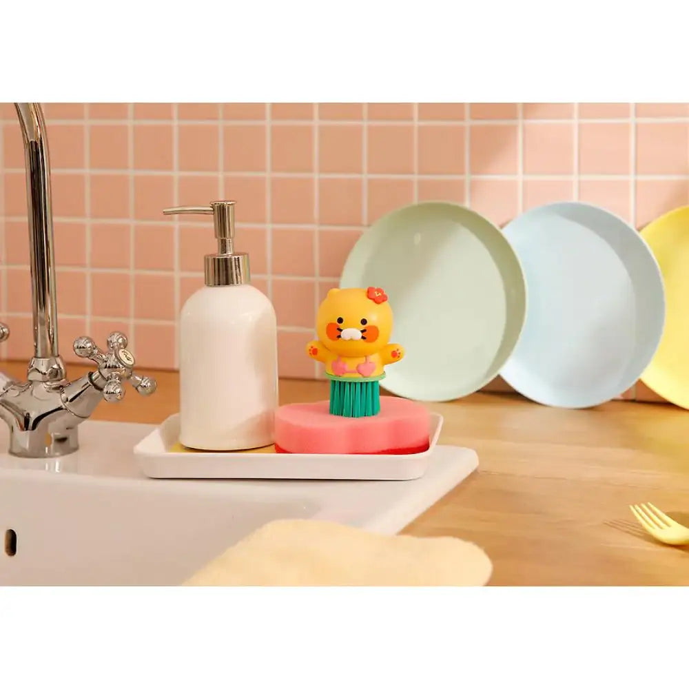 Kakao Friends - Choonsik Hula Hula Cleaning Brush - Kakao Friends - brush - Harumio