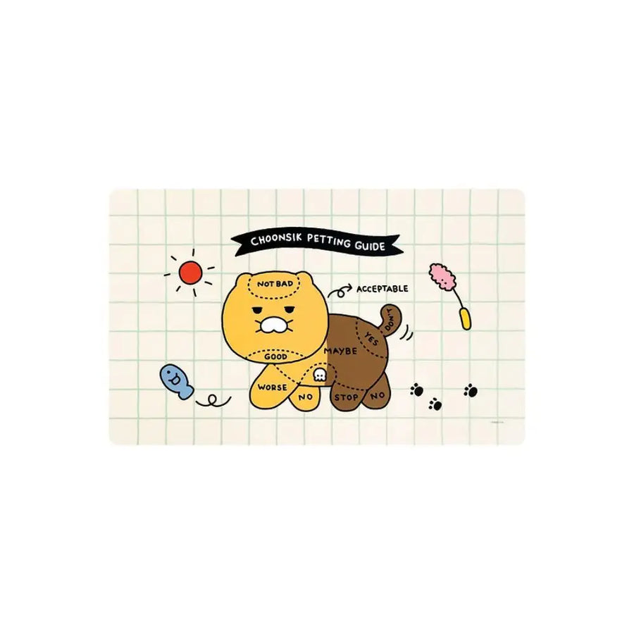 Kakao Friends - Choonsik Ordinary Desk Mat - Kakao Friends - Desk Mat - Harumio