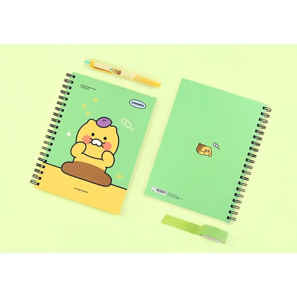 Kakao Friends - Choonsik Index Spring Note L - Kakao Friends - Home & Living, Accessories - Harumio