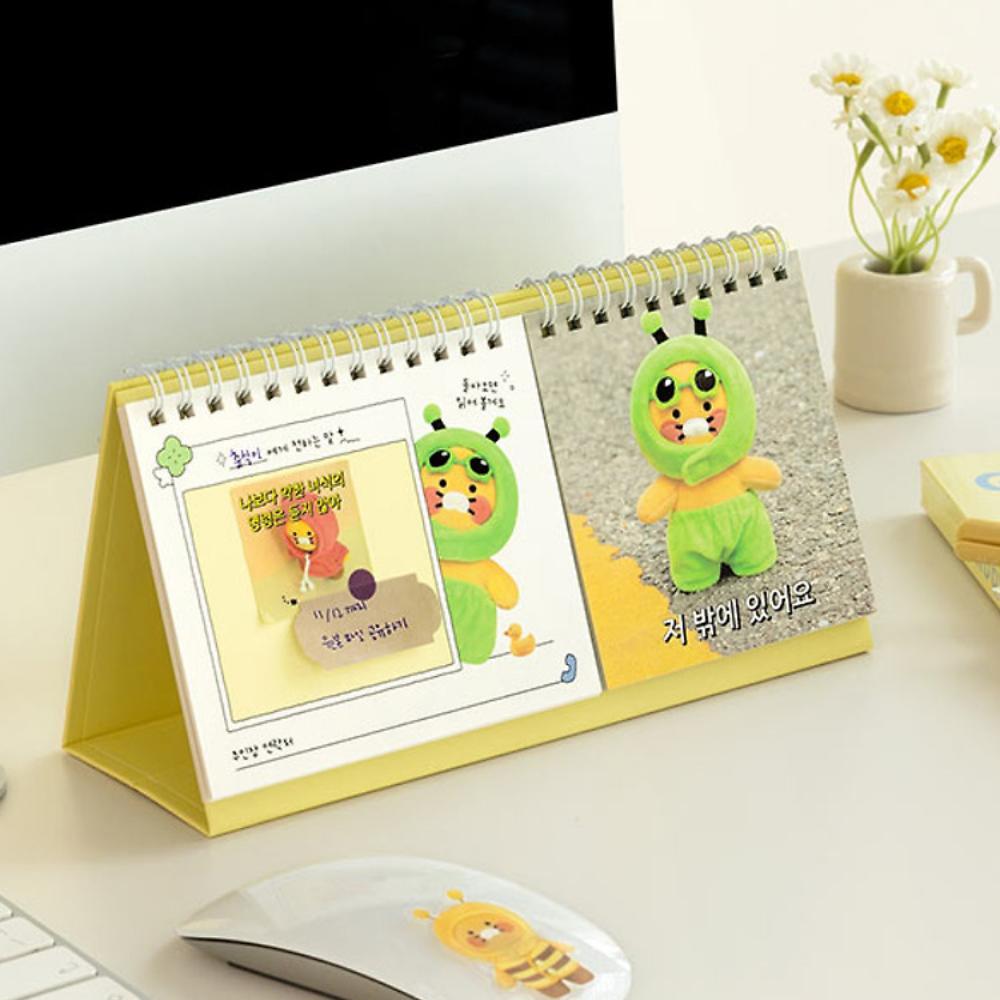 Kakao Friends - Choonsik 2025 Photo Twin Desk Calendar - Kakao Friends - Calendar - Harumio