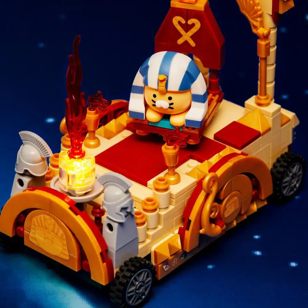 Kakao Friends - Choonsikverse Parade Pharaoh Brick Figure - Kakao Friends - Brick Figure - Harumio