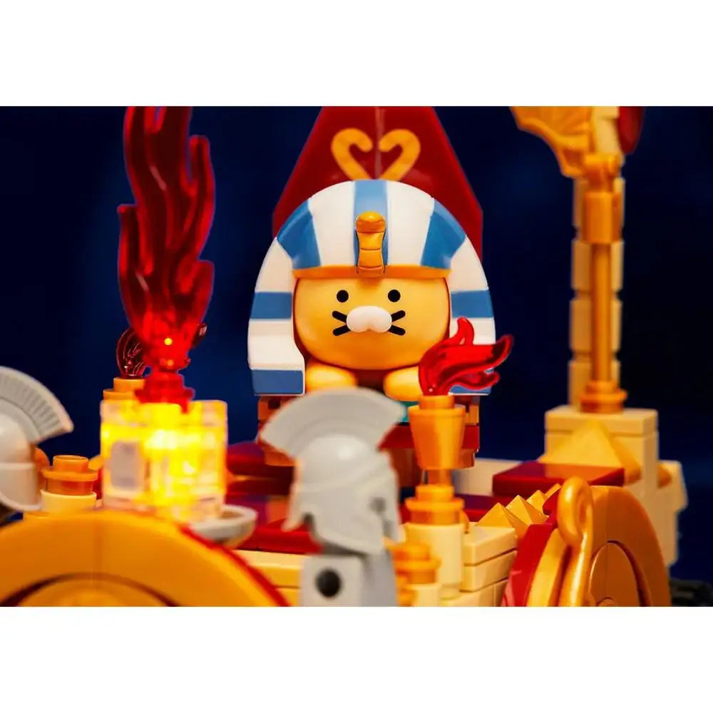 Kakao Friends - Choonsikverse Parade Pharaoh Brick Figure - Kakao Friends - Brick Figure - Harumio