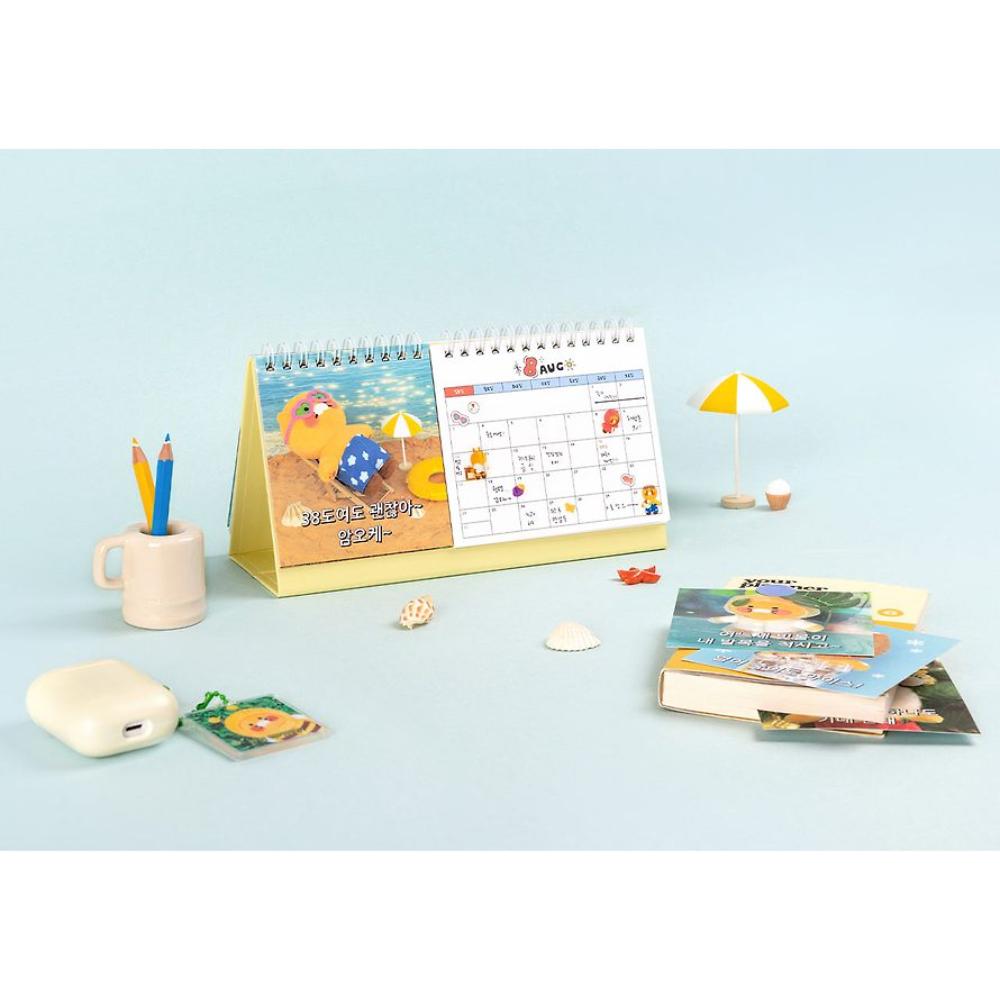 Kakao Friends - Choonsik 2025 Photo Twin Desk Calendar - Kakao Friends - Calendar - Harumio