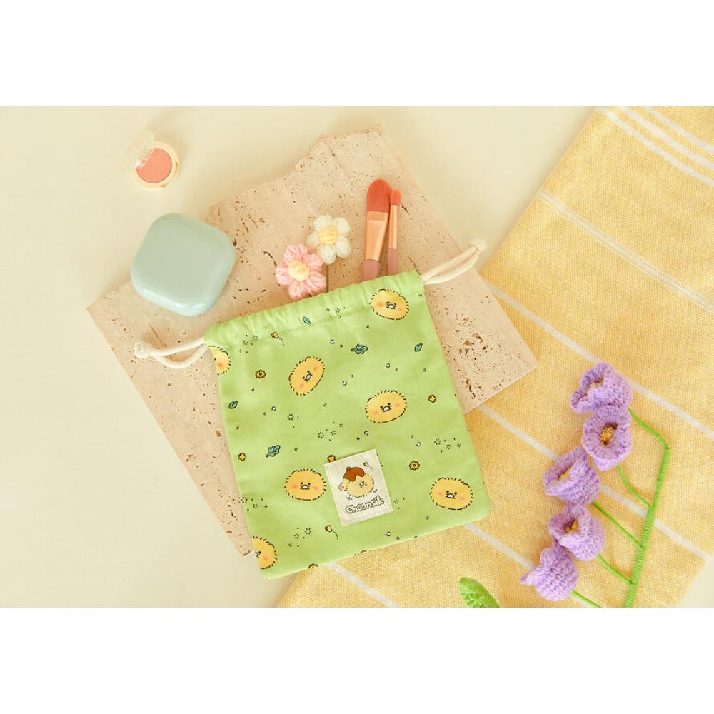 Kakao Friends - Choonsik Hairy Day String Pouch