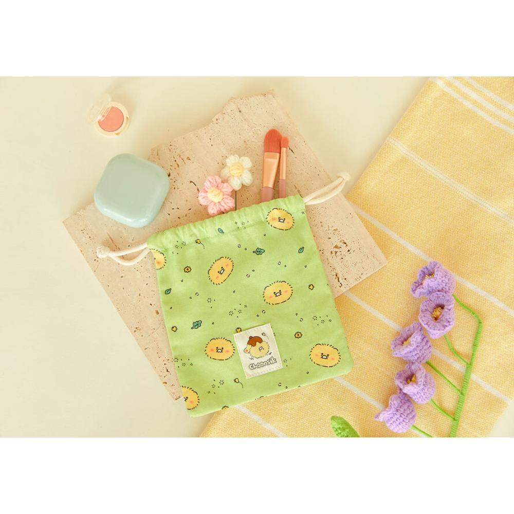 Kakao Friends - Choonsik Hairy Day String Pouch - Kakao Friends - Home & Living, Accessories - Harumio