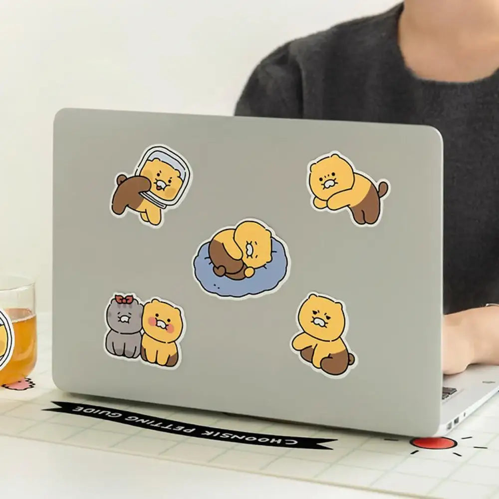 Kakao Friends - Choonsik Ordinary Big Point Removable Sticker Set - Kakao Friends - Sticker - Harumio
