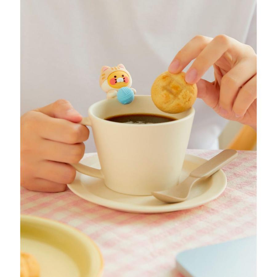 Kakao Friends - Nyangnyang Kitty Yarn Mini Deco Figure (Choonsik)