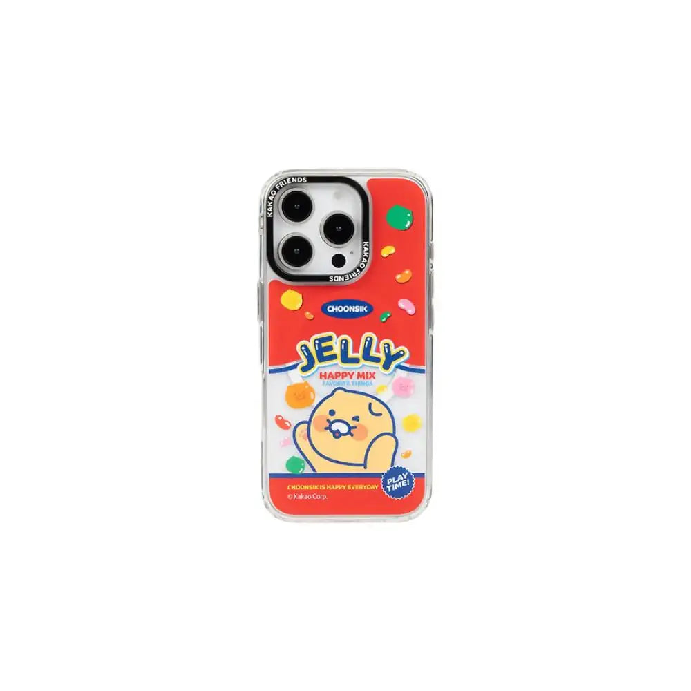 Kakao Friends - Choonsik Jelly Snack Clear Magnetic Case - Kakao Friends - Phone Case - Harumio