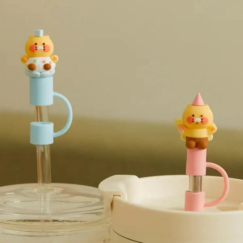 Kakao Friends - Today's Fairy Choonsik Tumbler Straw Stopper 2P Set - Kakao Friends - straw stopper - Harumio