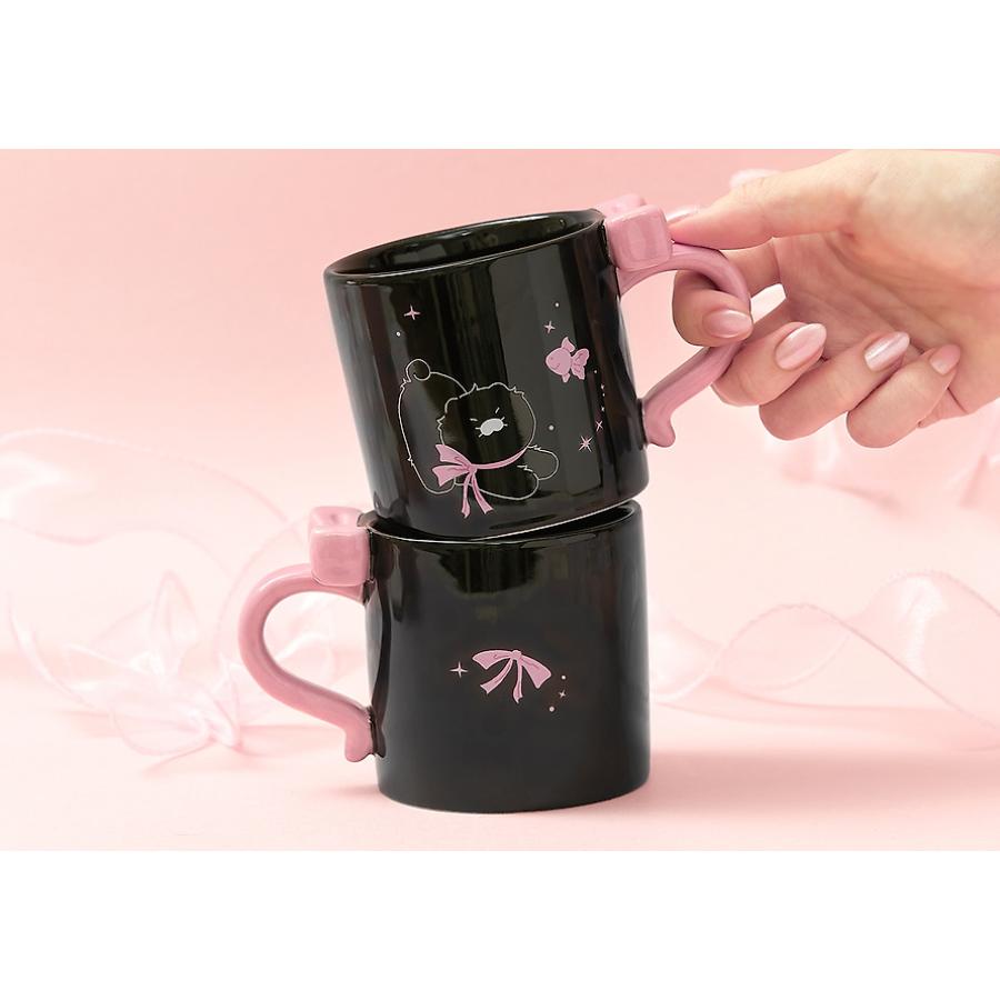 Kakao Friends - Black Choon Spring Ribbon Mug