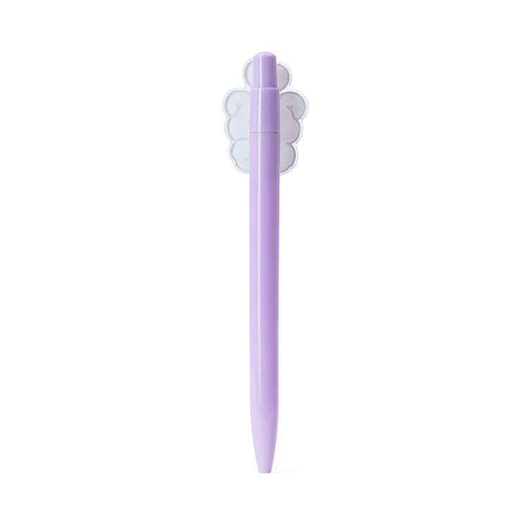 Kakao Friends - Cute Bear Purple Ballpoint Pen