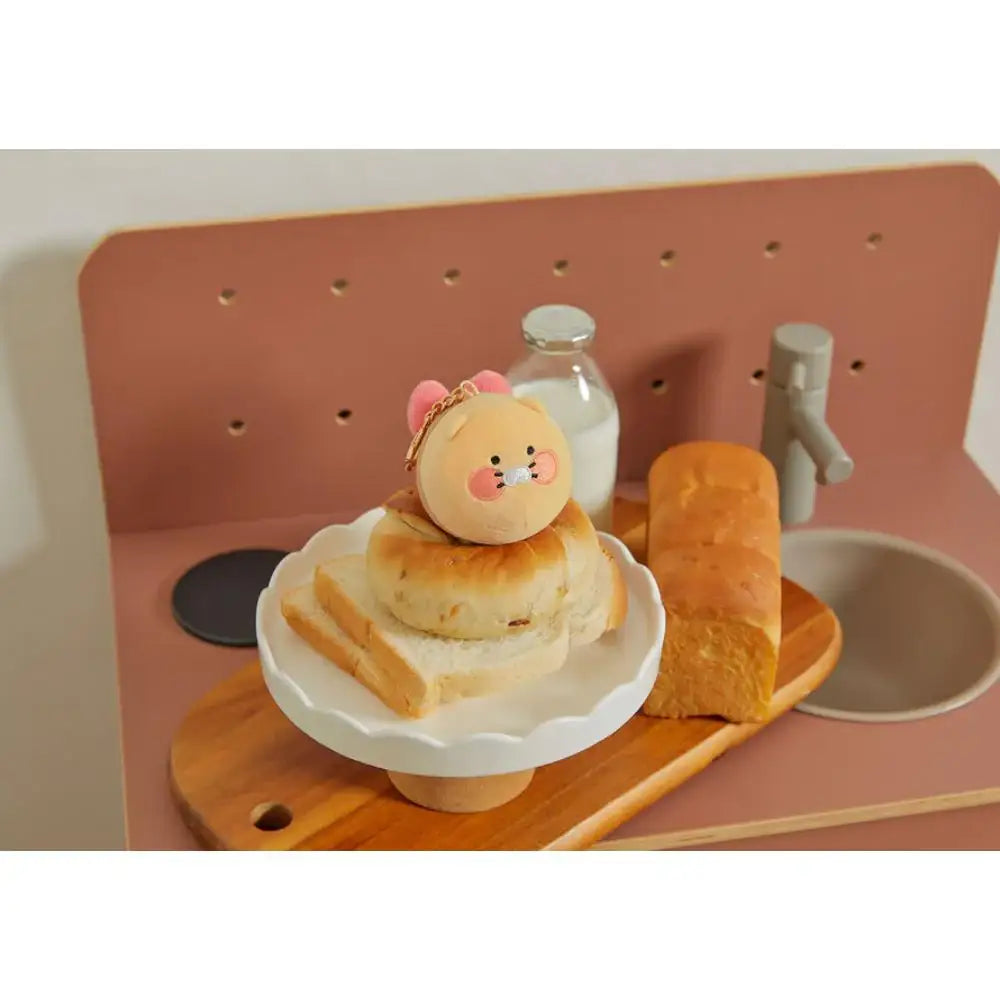Kakao Friends - Choonsik Ribbon Bread Doll Keyring - Kakao Friends - Home & Living, Accessories - Harumio