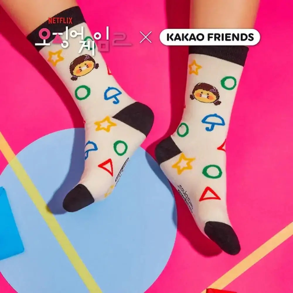 Netflix Squid Game 2 x Kakao Friends - Choonsik Socks - Kakao Friends - Socks - Harumio
