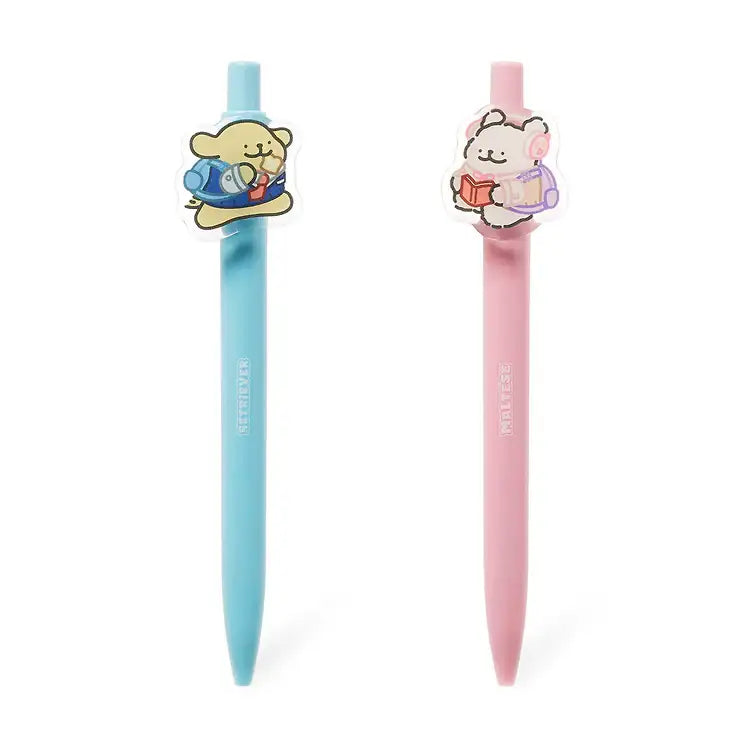 Kakao Friends - Maltese Ballpoint Pen Set (Back to School Edition) - Kakao Friends - Home & Living, Accessories - Harumio