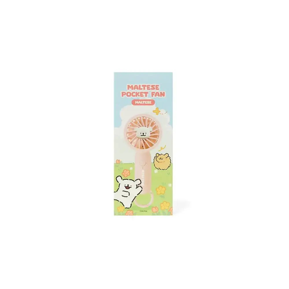 Kakao Friends - Maltese Pocket Fan - Kakao Friends - Fan - Harumio