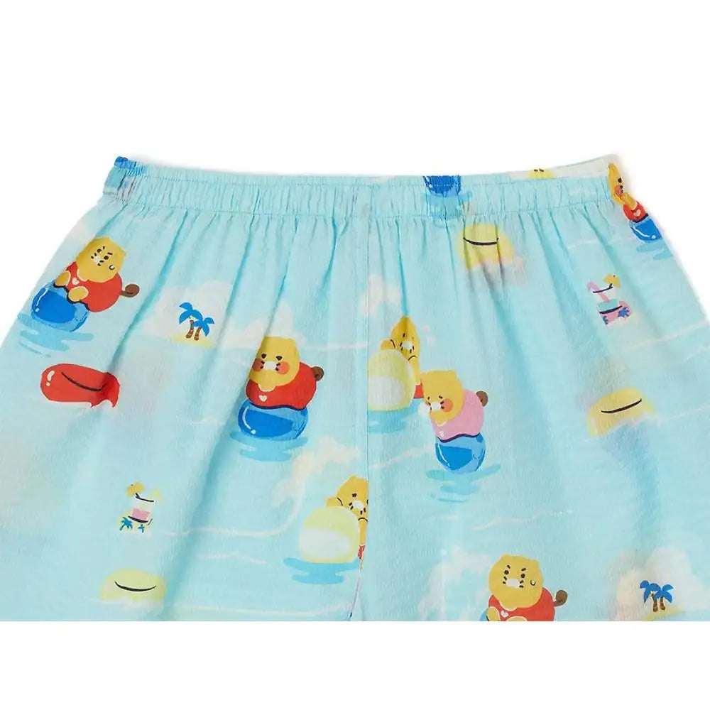 Kakao Friends - Choonsik Summer Holiday Cooling Pajamas Set - Kakao Friends - Pyjamas - Harumio