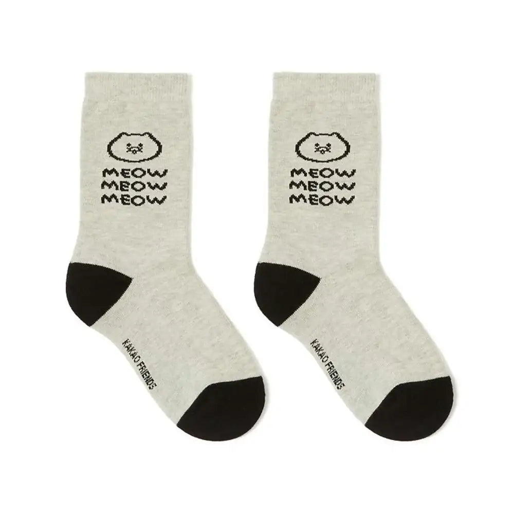 Kakao Friends - Friends Soft Daily Socks - Kakao Friends - Socks - Harumio