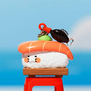 Kakao Friends - Chunsoo-san Salmon Sushi Figure Keychain (Choonsik)
