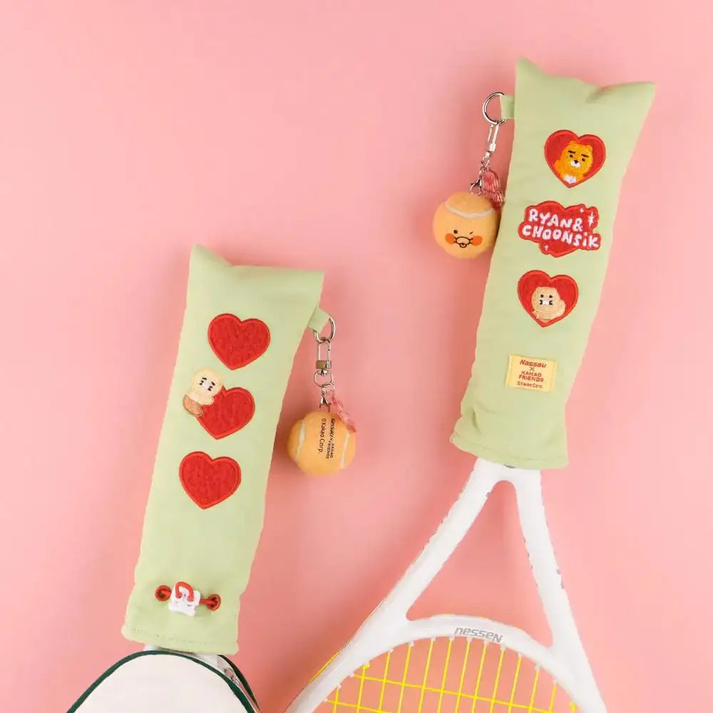 NASSAU Sports x Kakao Friends - Seichee's Tennis Grip Cover - NASSAU Sports x Kakao Friends - Racquet Cover - Harumio