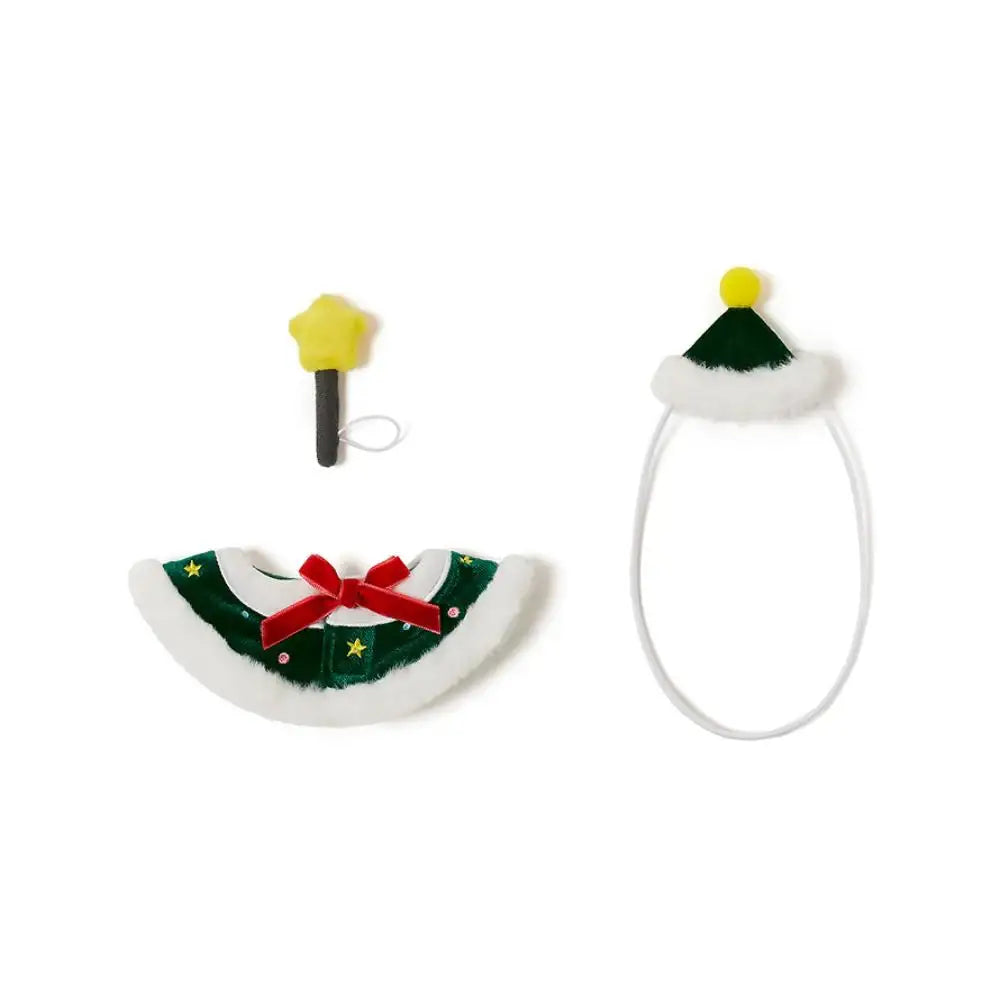 Kakao Friends - Merry Christmas Cape & Hat Fossil Doll Costume - Kakao Friends - doll costume - Harumio