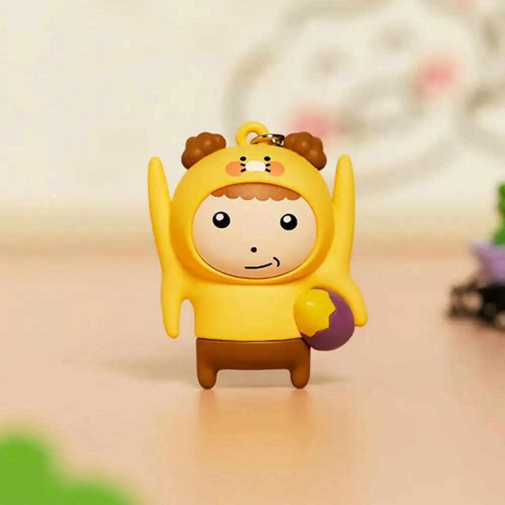 Maru Is a Puppy x Kakao Friends - Maru Figure Keyring - Webtoon Friends - Figure Keyring - Harumio