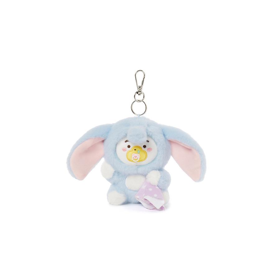 Kakao Friends - FRIENDZOO Elephant Doll Keyring (Little Tube)