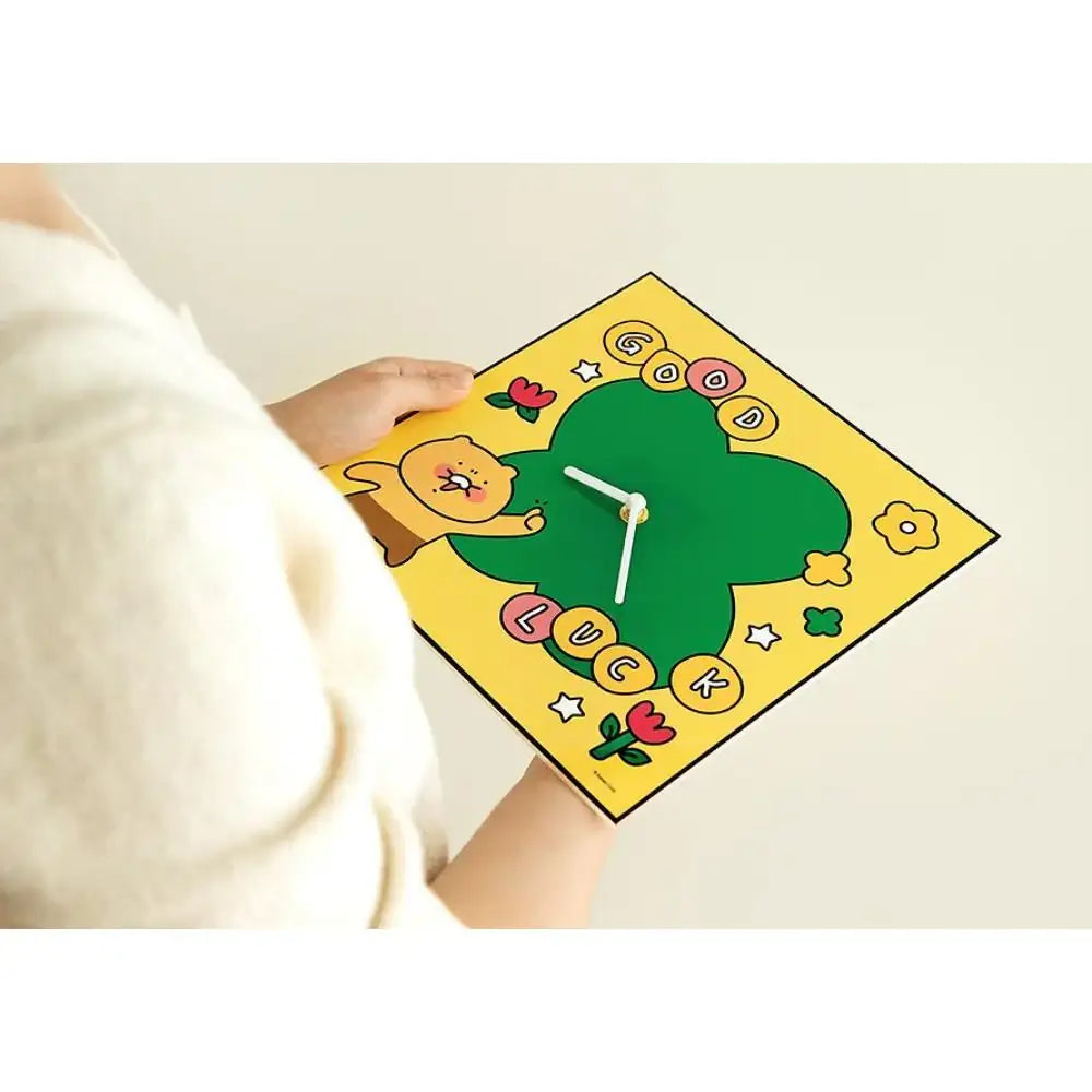 Kakao Friends - Sloppy Choonsik Wall Clock - Kakao Friends - Home & Living, Accessories - Harumio