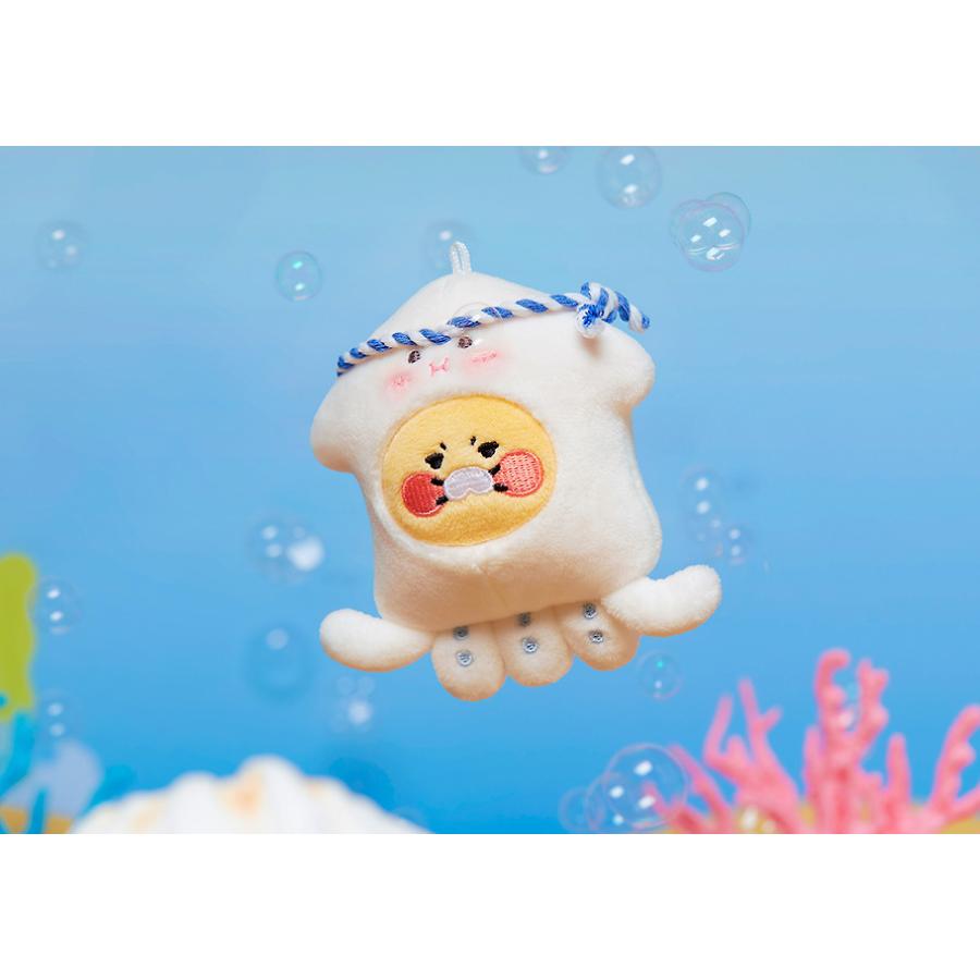 Kakao Friends - FRIENDZOO Marine Animal Random Doll Keyring (Choonsik)